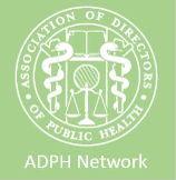 Logo for association of directors of public health